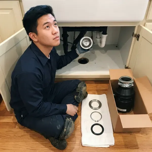Professional garbage disposal installation, Schenectady, NY