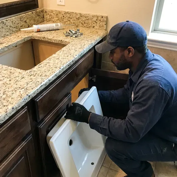 Professional sink installation, New York, NY